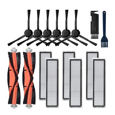 Imagem de Main/Side Brush Mop Cloth Hepa Filter Compatible With XiaoMi Dreame D9 & Bot L10 Pro Trouver Robot LDS Vacuum-Mop Finder Spare Parts(Blue)