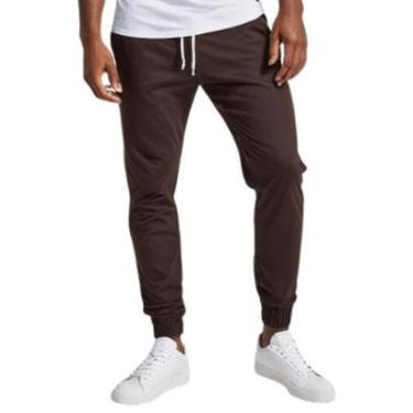 Imagem de Calça Jogger MARROM Masculina Sarja The KOBE B.-Masculino