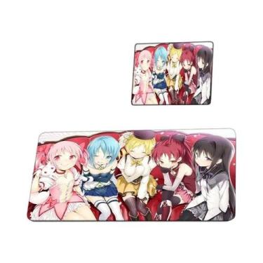 Imagem de Tapete De Teclado E Mouse Grande De Anime Puella Magi Madoka Magica, T