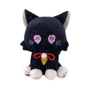 Imagem de Brinquedo de pelúcia Black Cat Doll, animal de pelúcia, 40 cm, desenho