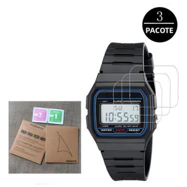 Imagem de Protetor De Tela Anti-choque Para Smartwatch Masculino 3 Peças Filme N