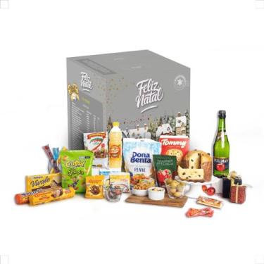 Imagem de Cesta De Natal E Ano Novo Calvo Prata