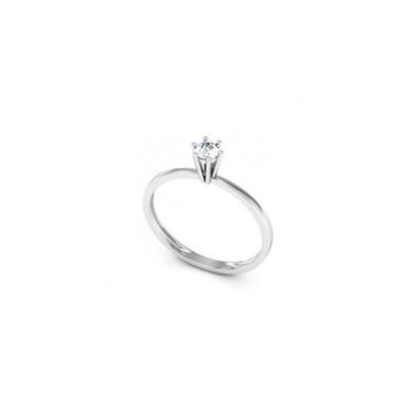 Imagem de Anel Solitário Em Prata Namoro