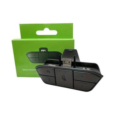 Imagem de Xbox One Series X  Adaptador De Headset Estéreo S Com Ajuste De Volume