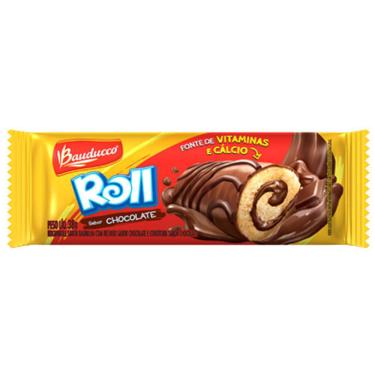 Imagem de Minibolo Bauducco Roll Cake Chocolate 38g
