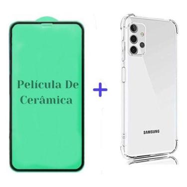 Imagem de Capa + Película Cerâmica Samsung Galaxy A32 4g - Proteção - Pop Shope