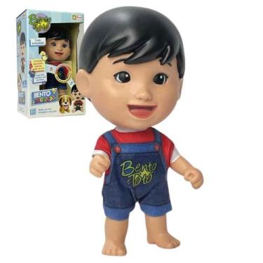 Imagem de Boneco Articulado Bento Musical 19cm Série Bento E Totó Original, Brin