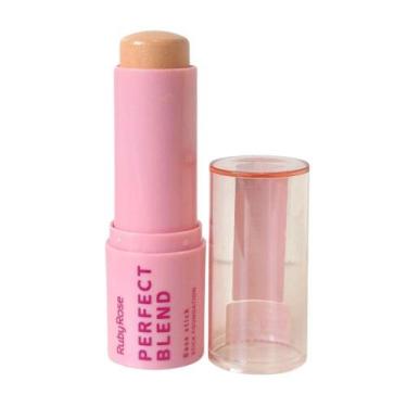 Imagem de Base Stick Ruby Rose Perfect Blend Em Bastão Cremosa Acabamento Natura