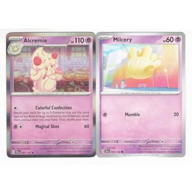 Imagem de Alcremie 065/142 - Stellar Crown Pokemon Card Lot - 2 Card Set