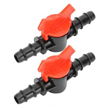 Imagem de Zerodis Regulador de Fluxo de água para Tanque de Peixes, Válvula de Ar de Plástico Durável para Aquário, Conector de Tubo Ajustável para Tanques de água Doce e Salgada, Acessórios para de Peixes