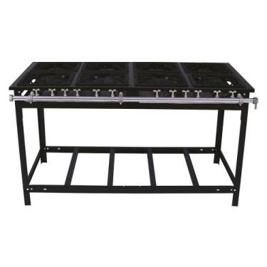 Imagem de Fogão Industrial Venâncio 8 Bocas 4 Duplas a Gás Baixa Pressão Espera 