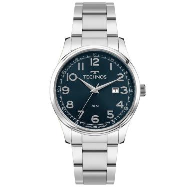 Imagem de Relógio Technos Masculino Steel Prata - 2115uch-1a