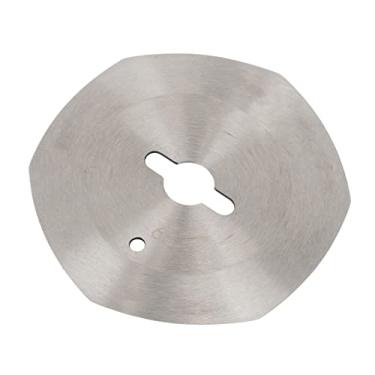 Imagem de RiToEasysports Máquina de Corte Elétrica de Aço Ligado Substituição de Palheta Octogonal para Tesouras Elétricas, Adequada para Materiais de Vestuário e Couro (Lejiang YJ-65)