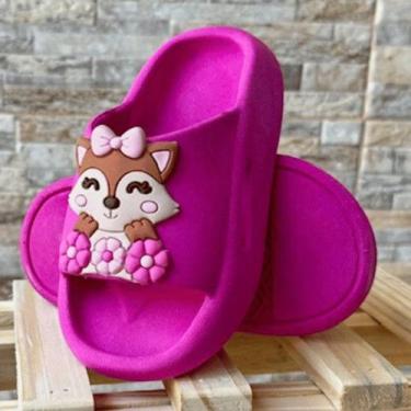 Imagem de Chinelo Nuvem Infantil Menina Confortável Leve e Colorido - Bb Pé, Pin