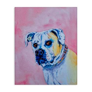 Imagem de Stupell Industries Arte de parede em tela rosa, desenho de Tatiana Roberts, 76 x 61 cm