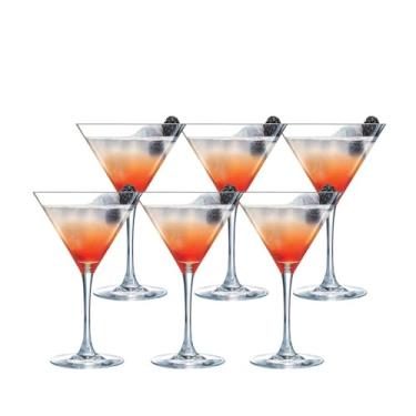 Imagem de Arcoroc, Jogo de Taça Krysta Martini, Taça de Cristal para Champanhe 6pcs, 300ml
