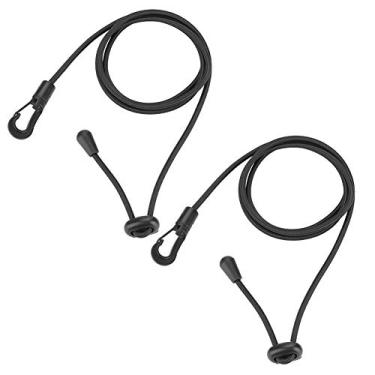 Imagem de Trela ​​de Remo de Caiaque Resistente, Trela de Haste de Segurança Elástica para Passeios de Barco, 2 Peças