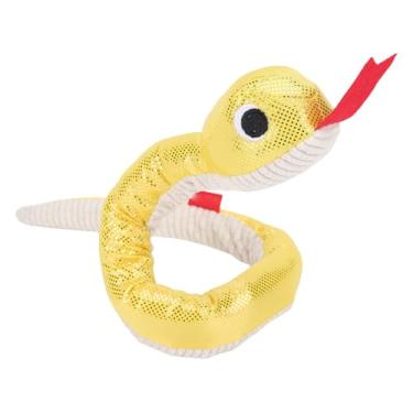 Imagem de Pssopp Brinquedo Interativo do Animal de Estimação da Prova da Mastigação do Luxuoso Macio e Confortável para Cães Médios Pequenos (Cobra)