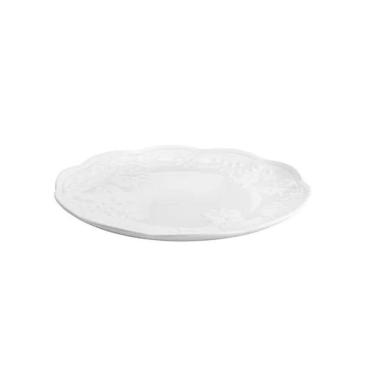 Imagem de Jogo 4 Pratos Raso Porcelana New Bone Butterfly 26,5cm Lyor Branco