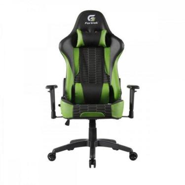Imagem de Cadeira Gamer Fortrek Cruiser Preta/verde