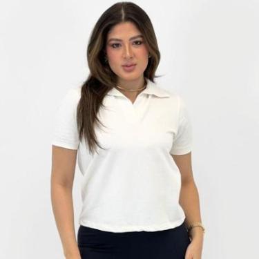 Imagem de Camisa Hering Polo Manga Curta Feminina-Feminino
