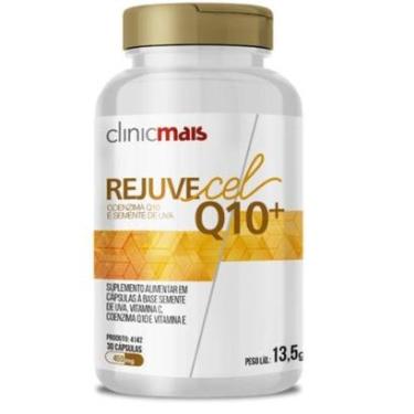 Imagem de REJUVECEL Q10 e Semente de Uva 30 Cápsulas-Unissex