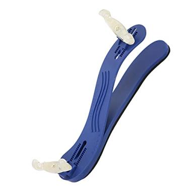 Imagem de SPYMINNPOO Descanso de Ombro Antiderrapante para Violino Com Almofada Elástica Ajustável para 4/4 3/violino - Acessórios para Instrumentos Musicais (Azul celeste)