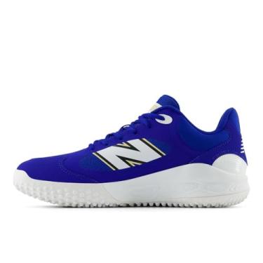 Imagem de New Balance Fresh Foam 3000 V7 Turf-Trainer Tênis de beisebol masculino, Team Royal/Branco, 40