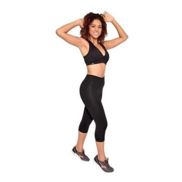 Imagem de Calça Capri Less Now Compressão Cós Médio Athletic Power Fit-Unissex