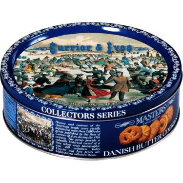 Imagem de Biscoito Amanteigado em Lata Presente Natal 340g Importado Dinamarca