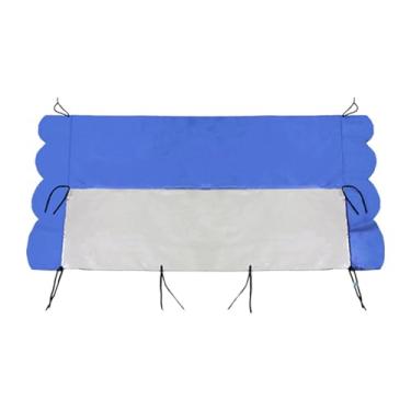 Imagem de RNXRZANK Cobertura para Teto de Empilhadeira para Proteção Contra Chuva, Cobertura Superior para Proteção Contra Sujeira E Sol, Suportando de 1000 a 3000 Kg de, Azul Escuro 105x140cm, Tamanho real