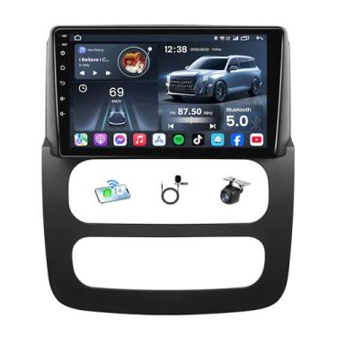 Imagem de Rádio automotivo atualizado para Dodge Ram 1500 2500 3500 2002 2003 2004 2005 1280x800 tela sensível ao toque 9 polegadas Bluetooth 5.0 1080p câmera reserva sem fio CarPlay/Android Auto 5GWiFi GPS FM