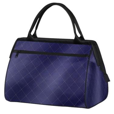 Imagem de Sacola abstrata de flor de abelha pequena para o fim de semana para mulheres e homens, bolsa de viagem dobrável, leve, esportiva, academia, impermeável, mala de mão, bolsa de fim de semana para