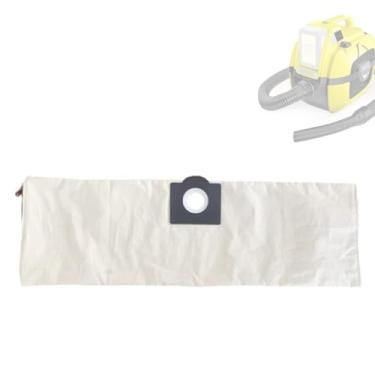 Imagem de Saco de filtro lavável com zíper para aspirador de pó Karcher WD1/MV1/TN Series