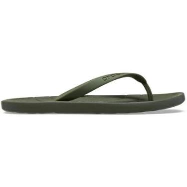 Imagem de Chinelo crocs flip army green-Unissex