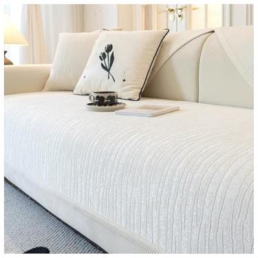 Imagem de SPXMQSS Capas de sofá para sofá, capa de sofá antiderrapante para seção, capa de almofada de sofá universal em forma de L 110 x 110 cm