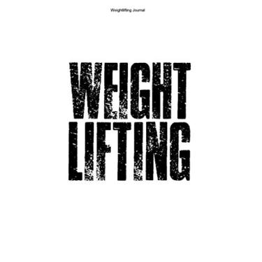 Imagem de Weightlifting Journal: 100 Pages | Dot Grid Interior | Bodybuilder Trainer Lift Bodybuilding Gift Weights Gym Fitness Train Log Lifters Fit Sports Team Reps Workout Track Training