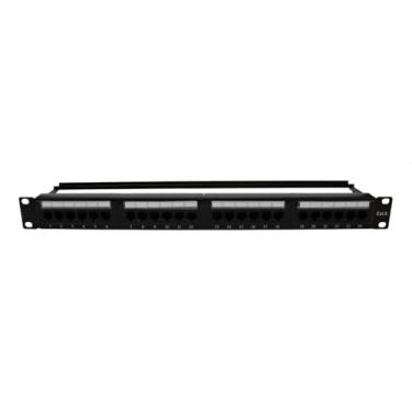 Imagem de Patch Panel 24 Portas Cat6 Utp Certifica Fluke Rj45