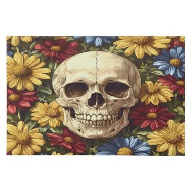 Imagem de CEBUGI Tapete de área 60 x 90 cm, macio, lavável, antiderrapante, com revestimento de borracha, para sala de estar, quarto, decoração de casa