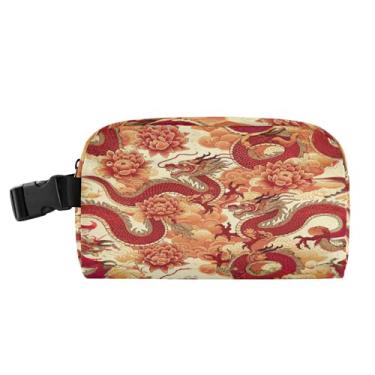 Imagem de Burbuja Lancheira Dragons Crisântemo para Mulheres e Homens, Mini Lancheira Isolada Reutilizável, Lancheira Portátil para Trabalho, Viagem, Piquenique