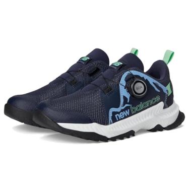 Imagem de New Balance Tênis de corrida infantil Dynasoft Trail Magic V1 Boa, Midnight/Electric Sky/Sweetgrass, 20