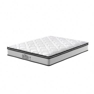 Imagem de Colchão King Espuma AD Resistence Premium Probel 28cm Branco/Preto