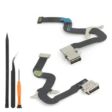 Imagem de Substituição para porta de carregamento Oculus Quest 3 para Meta Oculus Quest 3 USB Tipo C Tomada Tomada de Alimentação Acessórios de Console (com Ferramentas de Reparo)