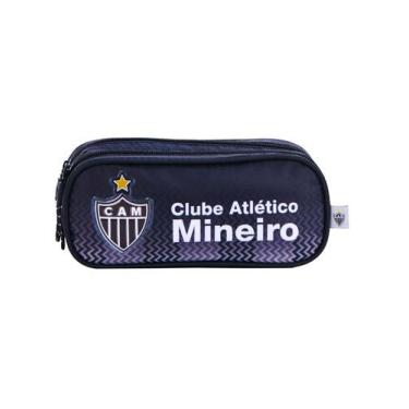 Imagem de Estojo Penal Duplo Time Atlético Mineiro Oficial - Xeryus