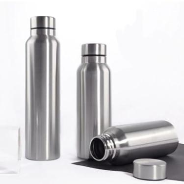 Imagem de Garrafa Squeeze Inox Boca Larga 750ml Quente Frio - Isolamento 12h Quente 24h Frio Hermética
