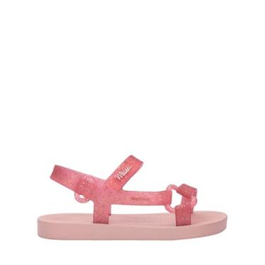 Imagem de Mini Melissa Sun Downtown Baby Rosa Glitter 35771-17/18