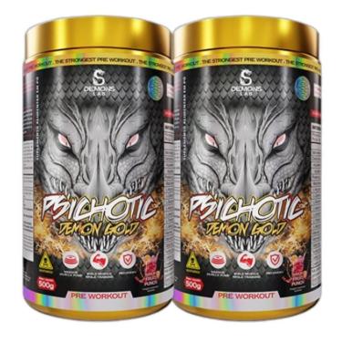 Imagem de Kit 2x Pre Treino Psichotic Demon Gold 500g - Demons Lab-Unissex