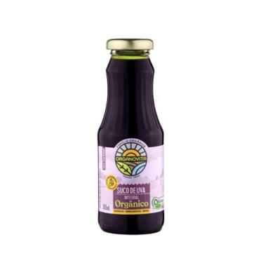 Imagem de Suco de Uva Orgânico Integral Organovita - 300ml
