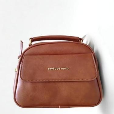 Imagem de Bolsa feminina transversal Pavão de Ouro original-Feminino