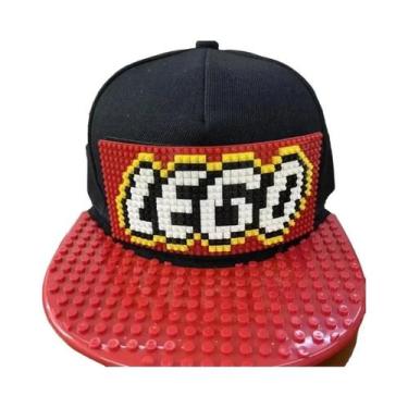 Imagem de Boné De Beisebol Infantil Adulto DIY Com Blocos De Montar, Estilo Dese